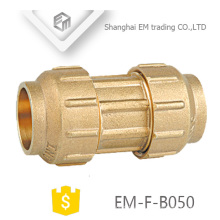 EM-F-B050 2 Wege Messing Spanien Durchmesser Compression Rohrverschraubung